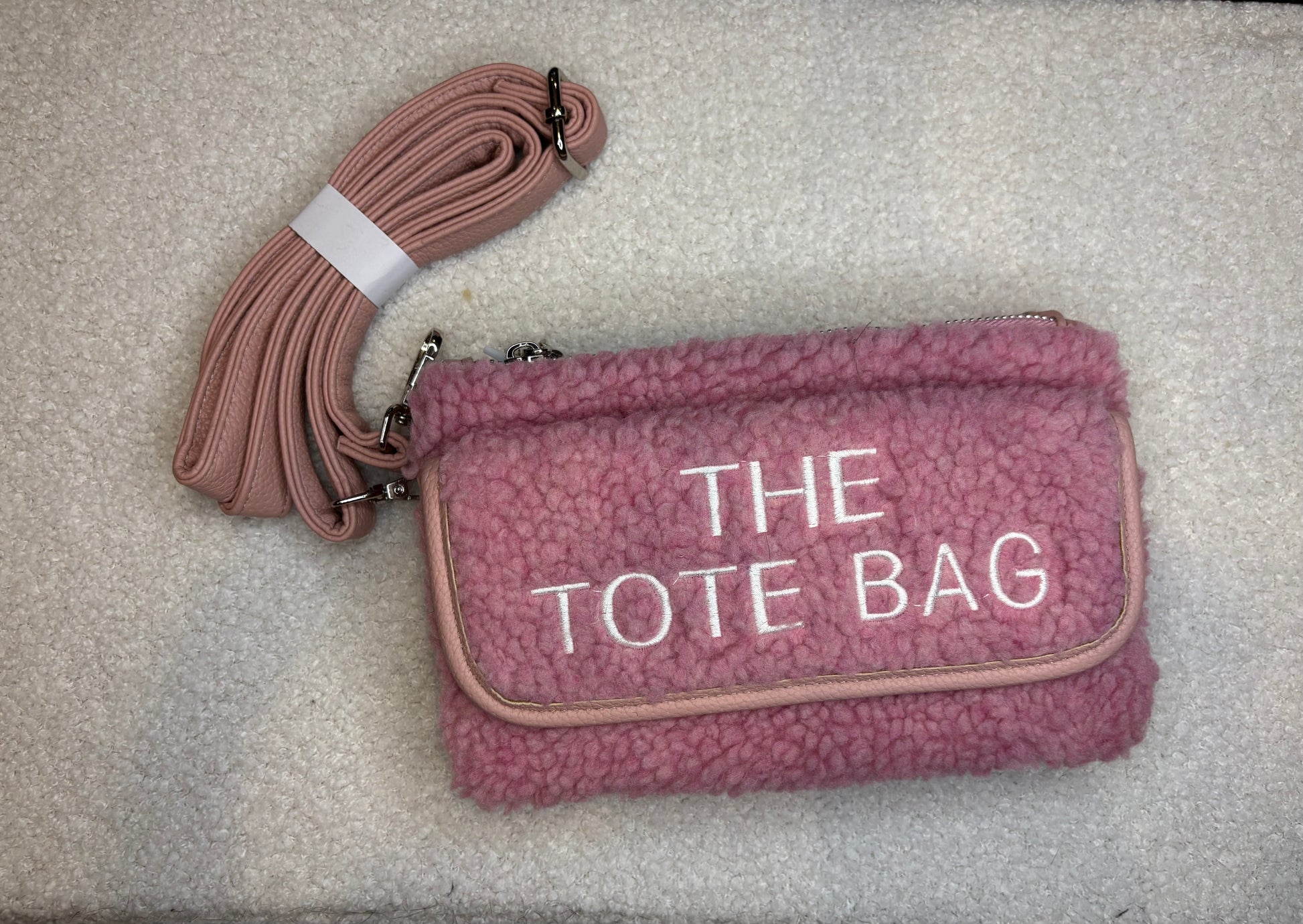 Tote Bag Teddy - Roze