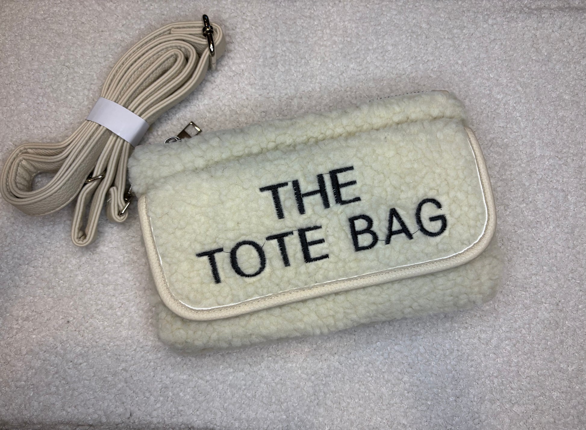 Tote bag Teddy - Lichtbeige