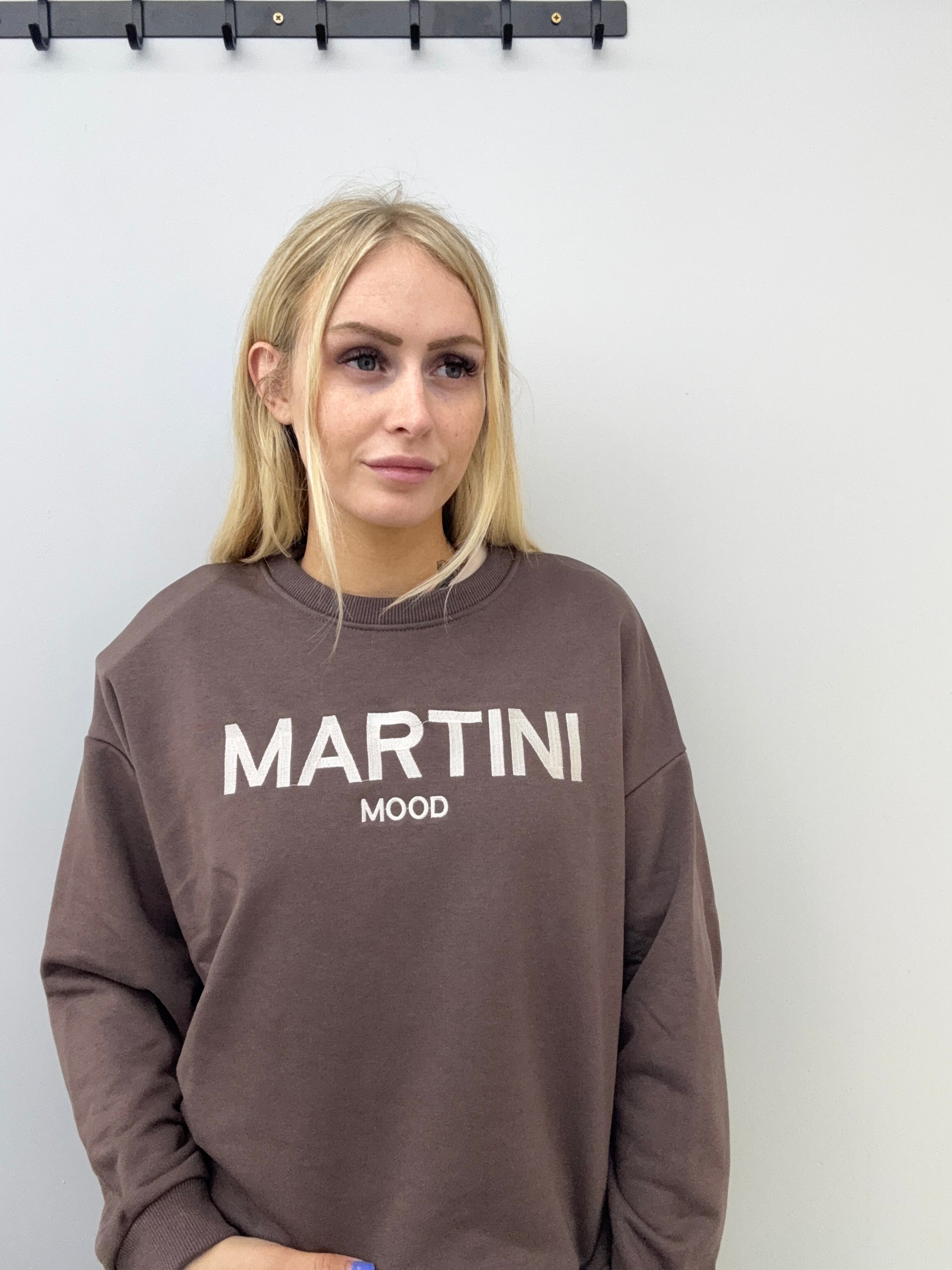 Martini sweater lichtbruin