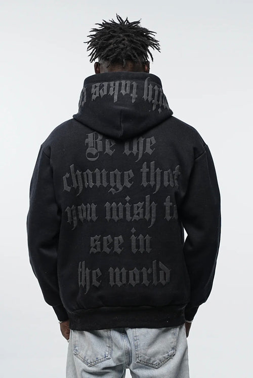 Change Hoodie - Zwart
