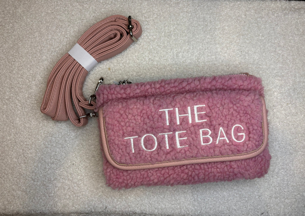 Tote Bag Teddy - Roze