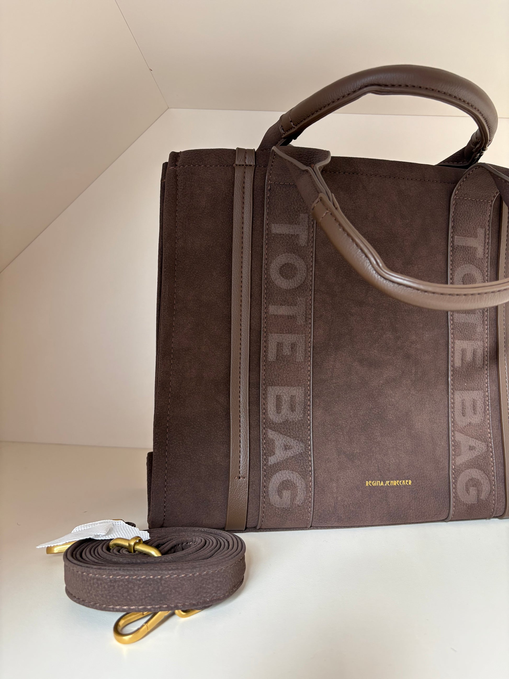 Totebag bruin-b