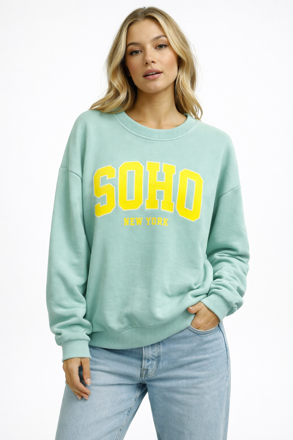SOHO sweater - Turquoise