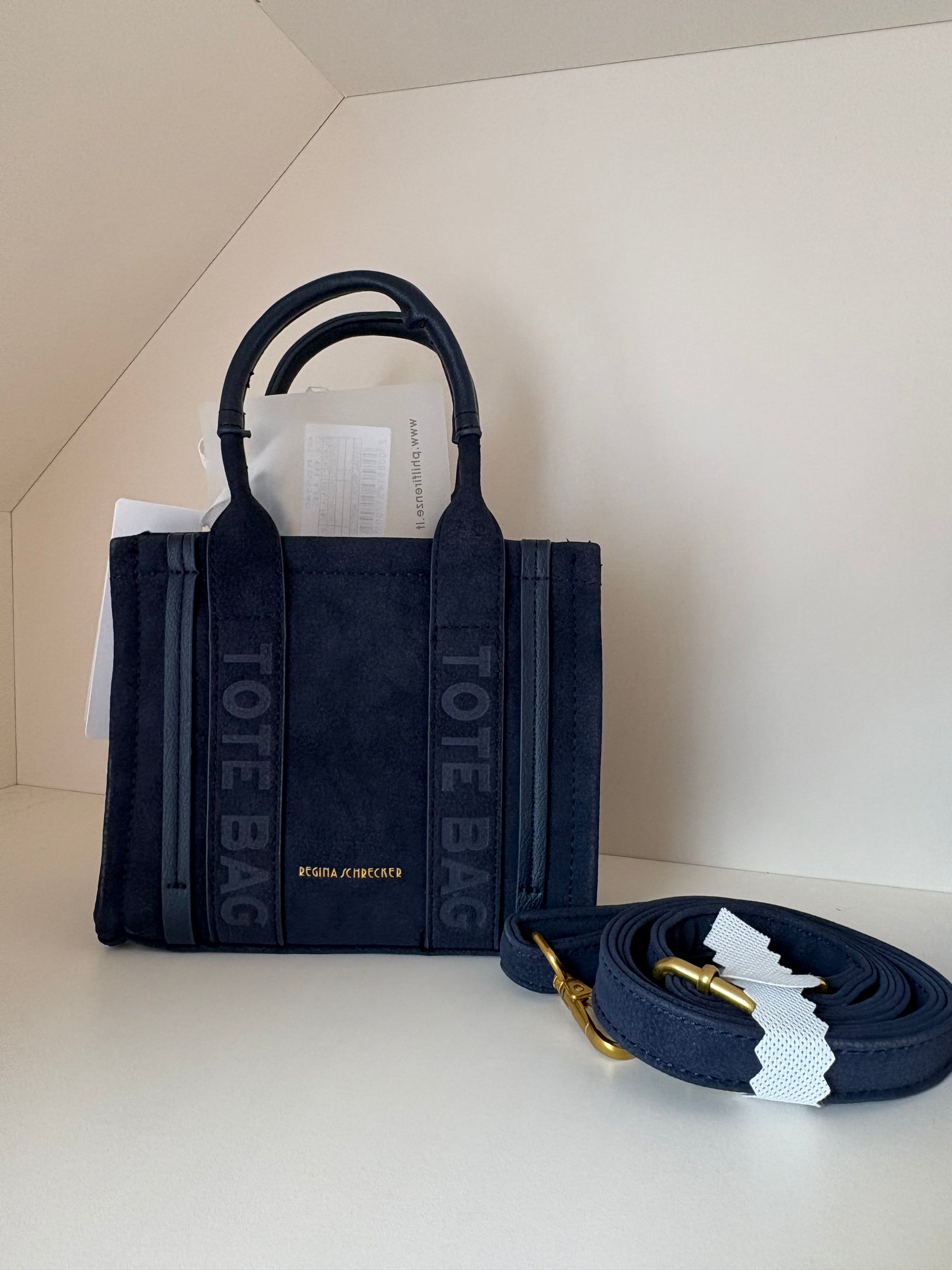 Totebag mini blue