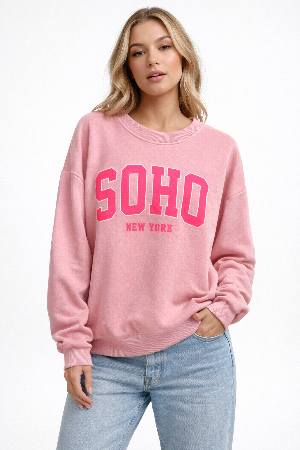 SOHO sweater - Roze