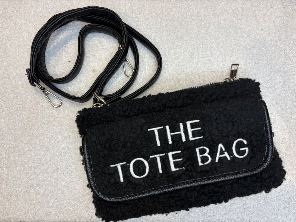 Tote bag Teddy - Zwart