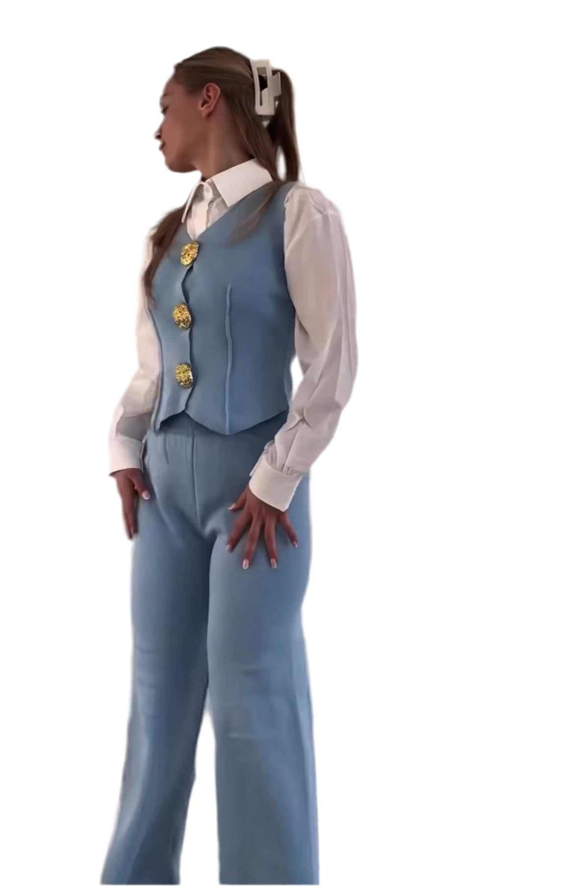 3-delige Mona set - Blauw