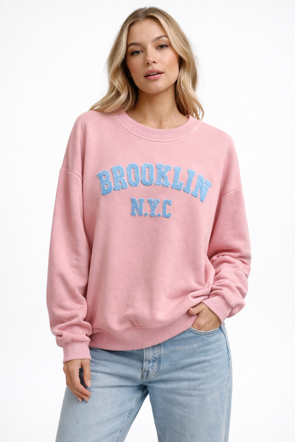Brooklyn sweater - Roze