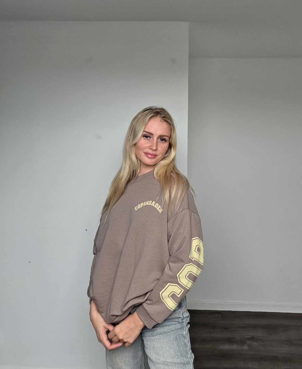 Copenhagen trui taupe